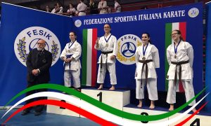 Elena Gargiulo - Karate Gargiulo podio