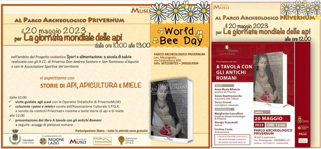 Giornata mondiale delle api - Locandina dell'evento 