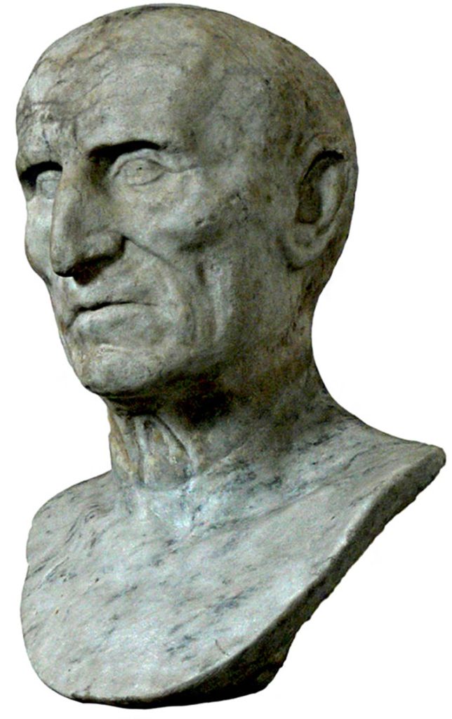 Servio Sulpicio Galba- Galba in un mezzo busto