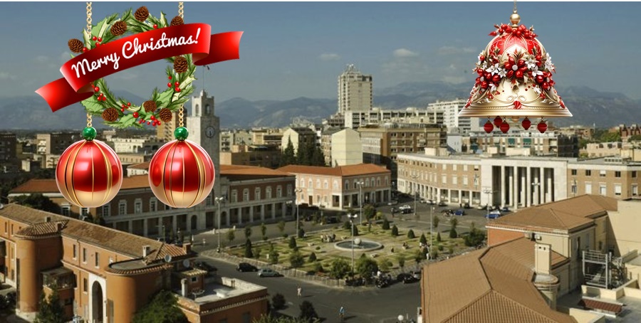 Natale 2023 a Latina - Panoramica della città pontina