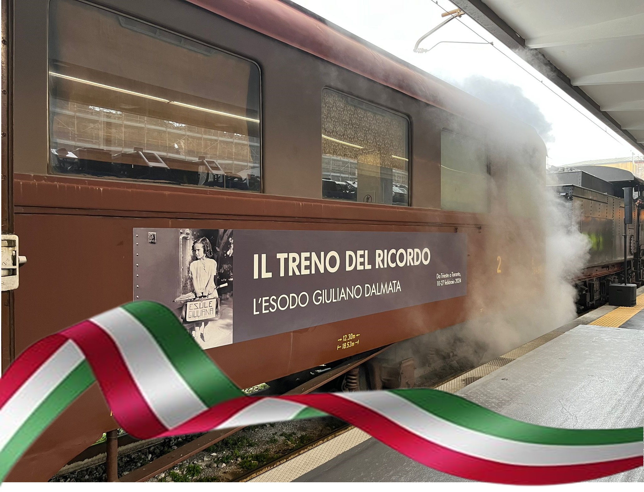 Treno del Ricordo - Giuliano Dalmati in foto