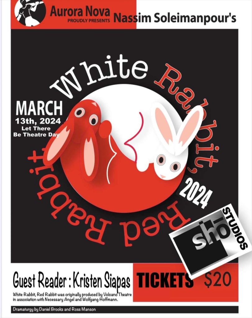 White Rabbit red Rabbit 
 - Locandina in foto