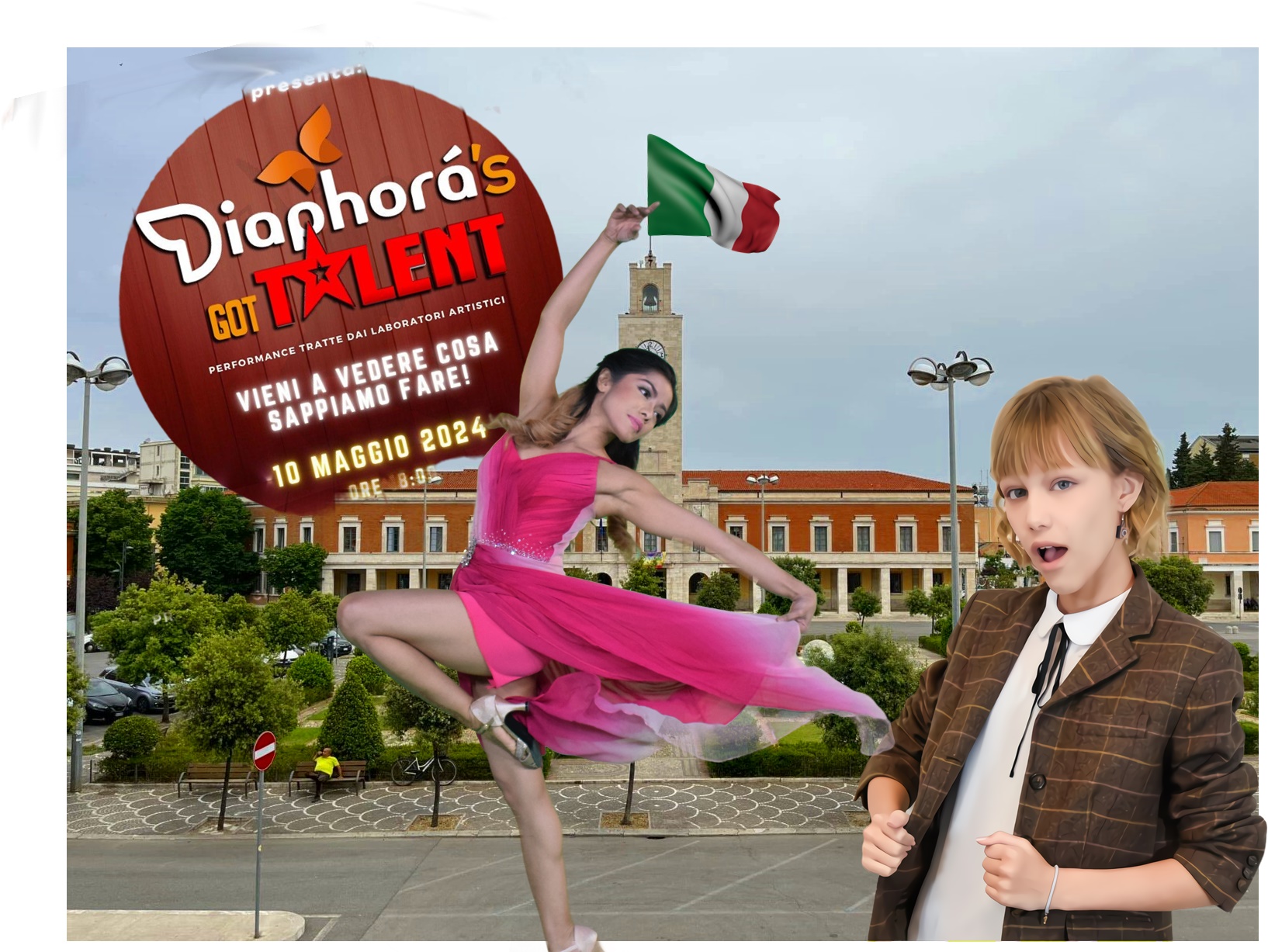 Diaphorà's Got Talent en Latina - Centro Di Latina en foto