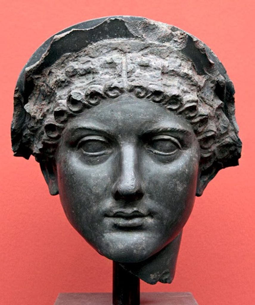 bronzo  - Agrippina Min volto