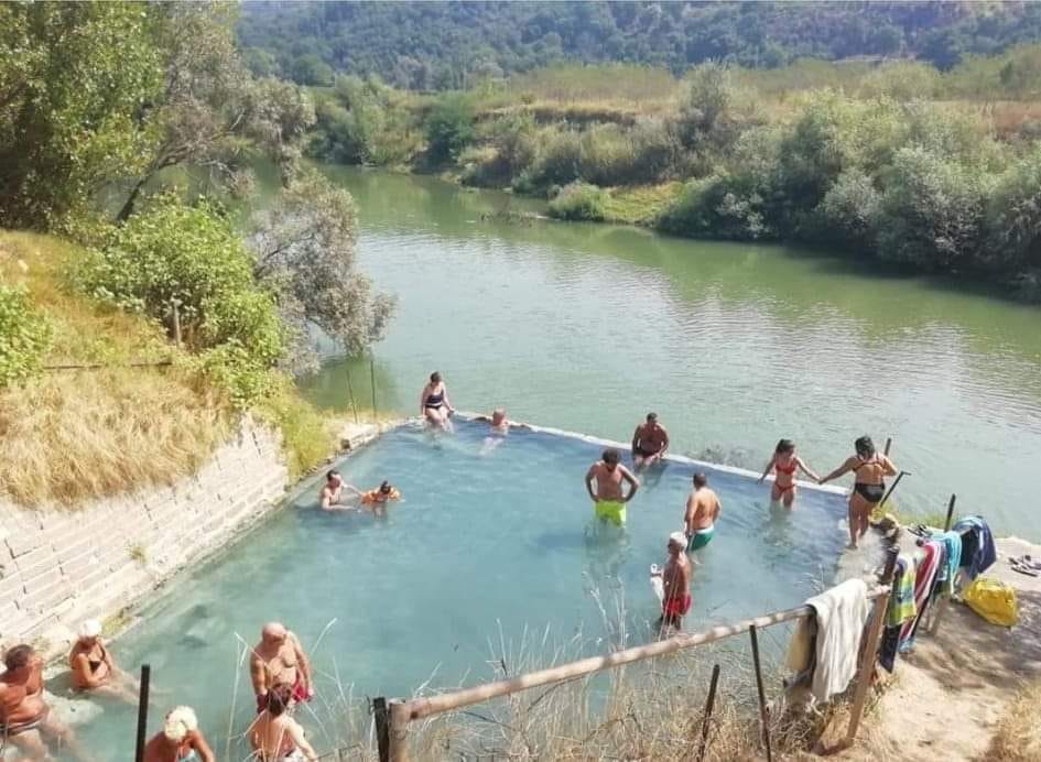 Terme libere di Suio - Terme Libere e utenti