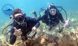 Ludovica Rocca e Giulia Galli - Oceanographic in fotoInstitute San Diego California