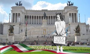 Foibe al Vittoriano - Altare Della Patria In Rome Italy