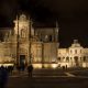 Istantanea da Piazza Duomo di Lecce - il duomo di notte