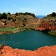 Cava Bauxite Otranto - panoramica del lago