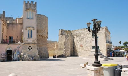 Le mura del Castello di Otranto