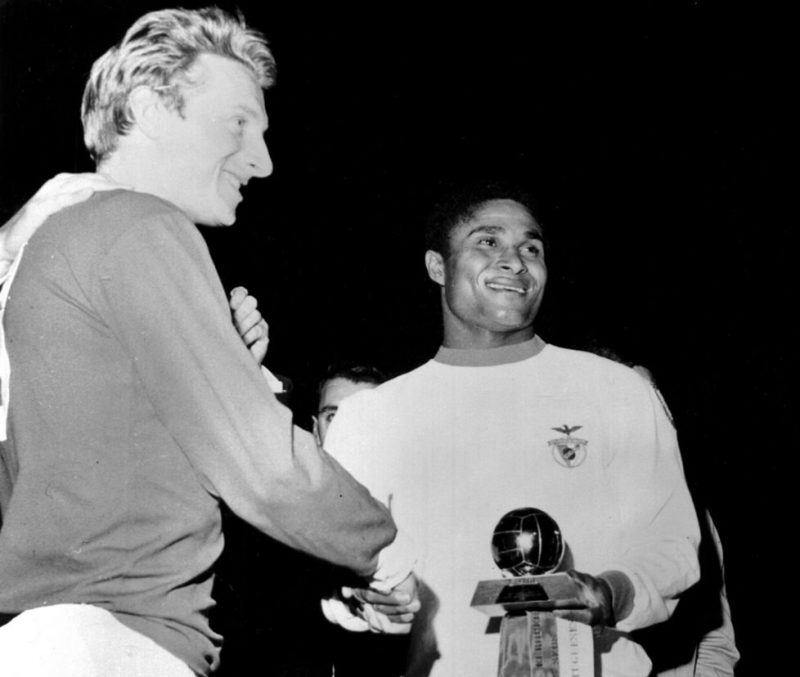 Eusèbio Denis Law Pallone d'Oro