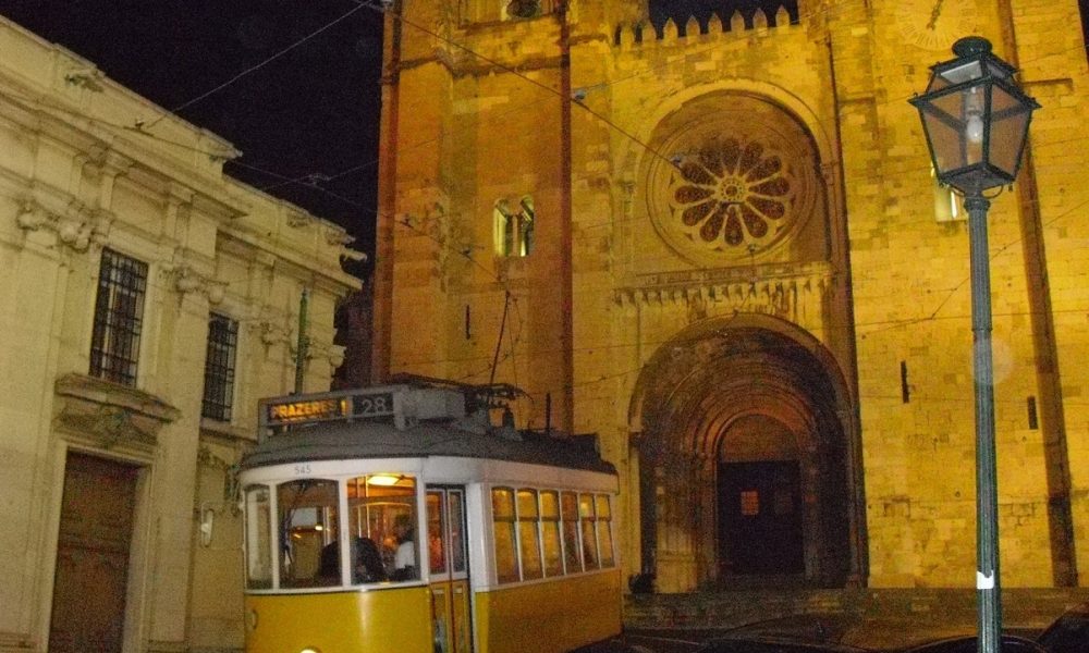 Sé de Lisboa - Vista notturna