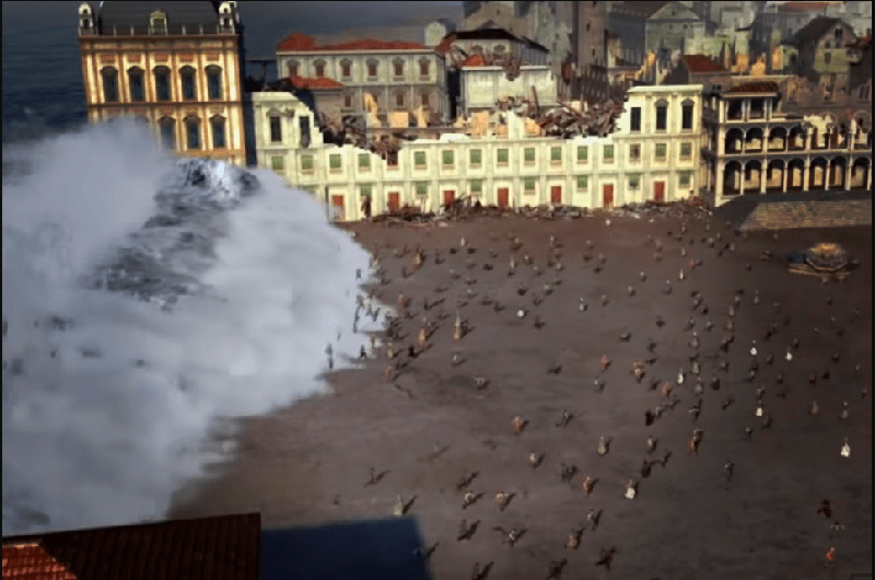 Terremoto Lisbona - Tsunami