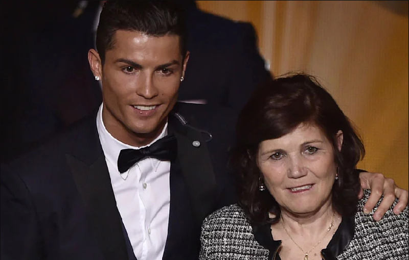 Ronaldo e la madre Maria Dolores