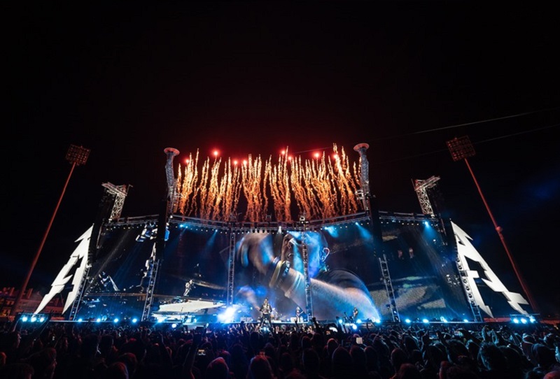 Tour Europeo Dei Metallica A Lisbona