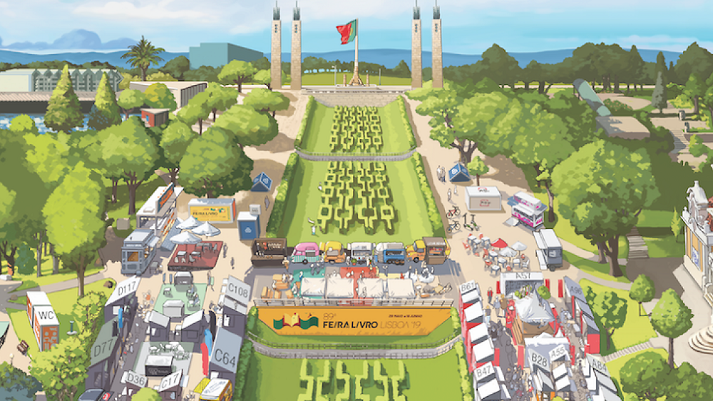 Fiera Del Libro Lisbona - Illustrazione