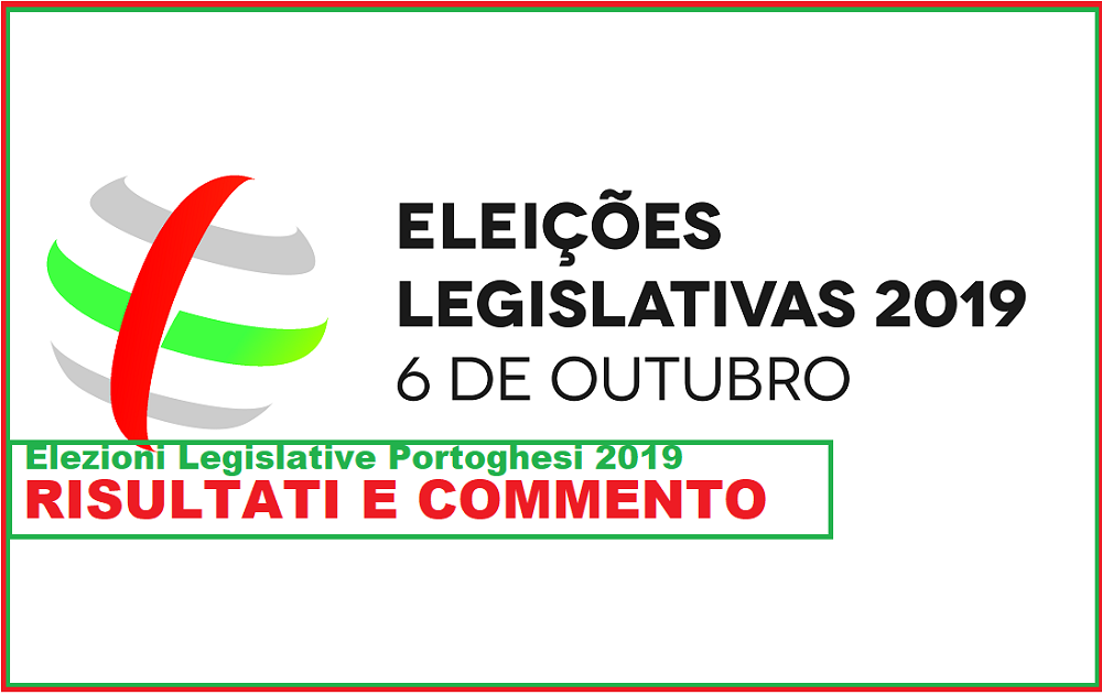 Elezioni legislative 2019 in Portogallo via libera alla 