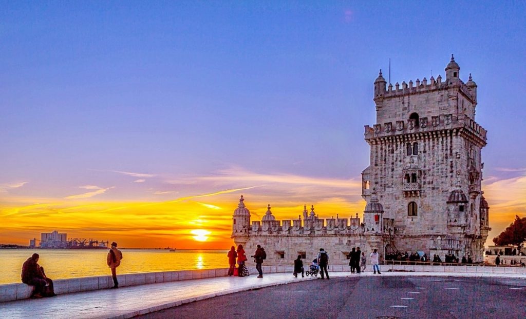 Torre Di Belem Tramonto