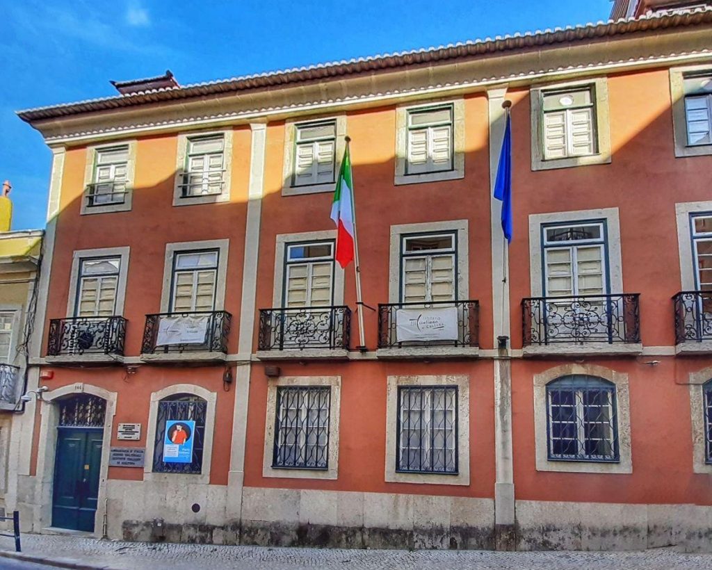 Istituto di Cultura Italiana di Lisbona, ente organizzatore del recital di liuto a 6 cori a Lisbona e Coimbra