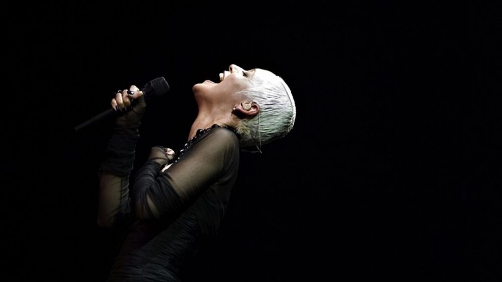 Mariza in concerto a Lisbona, al Pavilhão Atlântico (ora Altice Arena), nel 2007