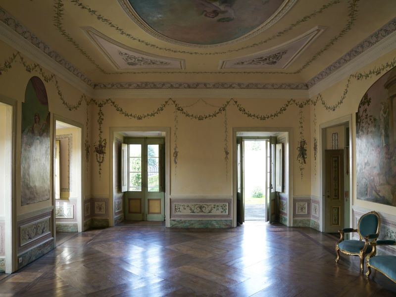 Una sala del settecentesco Palácio do Grilo