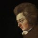 Dettaglio di un celebre ritratto di Mozart