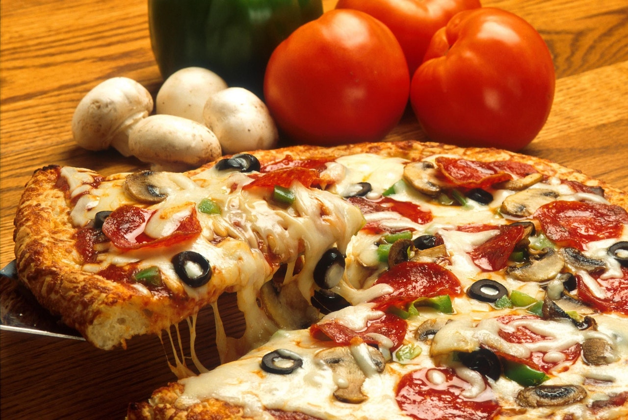 welcome italia - immagine della pizza