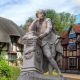 Statua Shakespeare A Stratford Upon Avon.