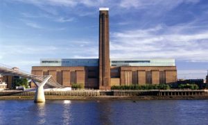 Tate Modern. Immagine con vista dal fiume