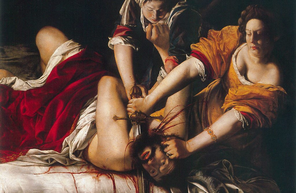 Artemisia Gentileschi, il suo dipinto "Giuditta che decapita il generale Oloferne"