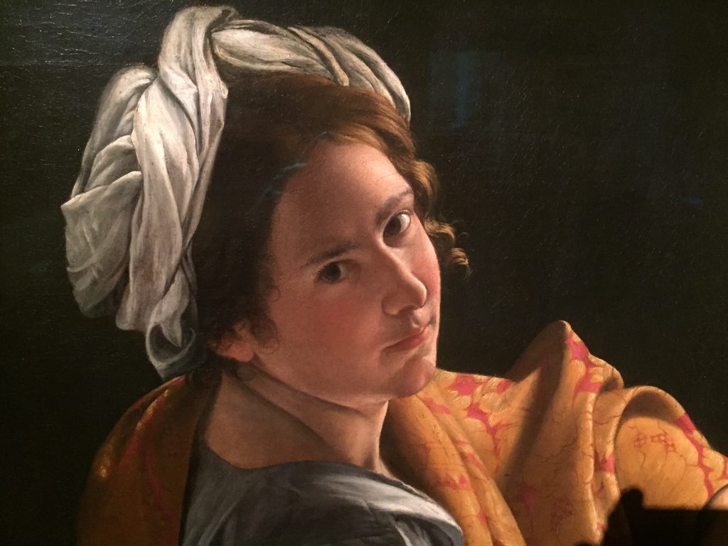 Artemisia Gentileschi, un autoritratto della pittrice