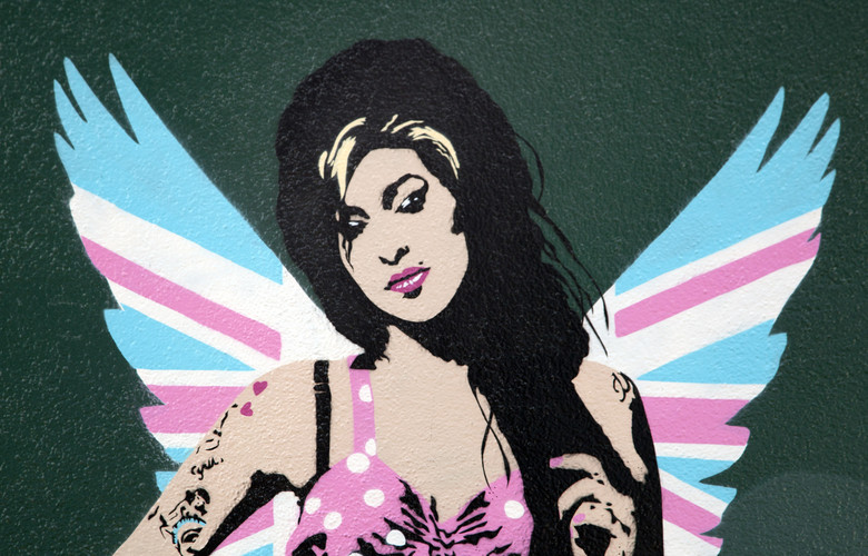 Luoghi di Amy Winehouse a Londra -Graffiti Amy Winehouse