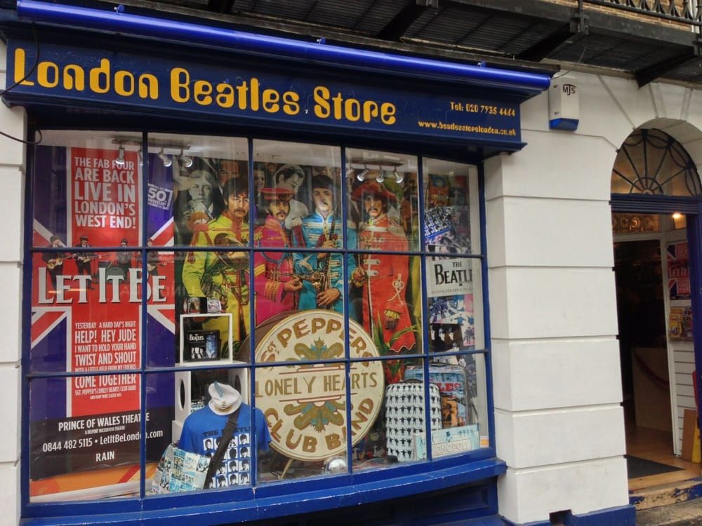 Londra e i Beatles. London Beatles Store