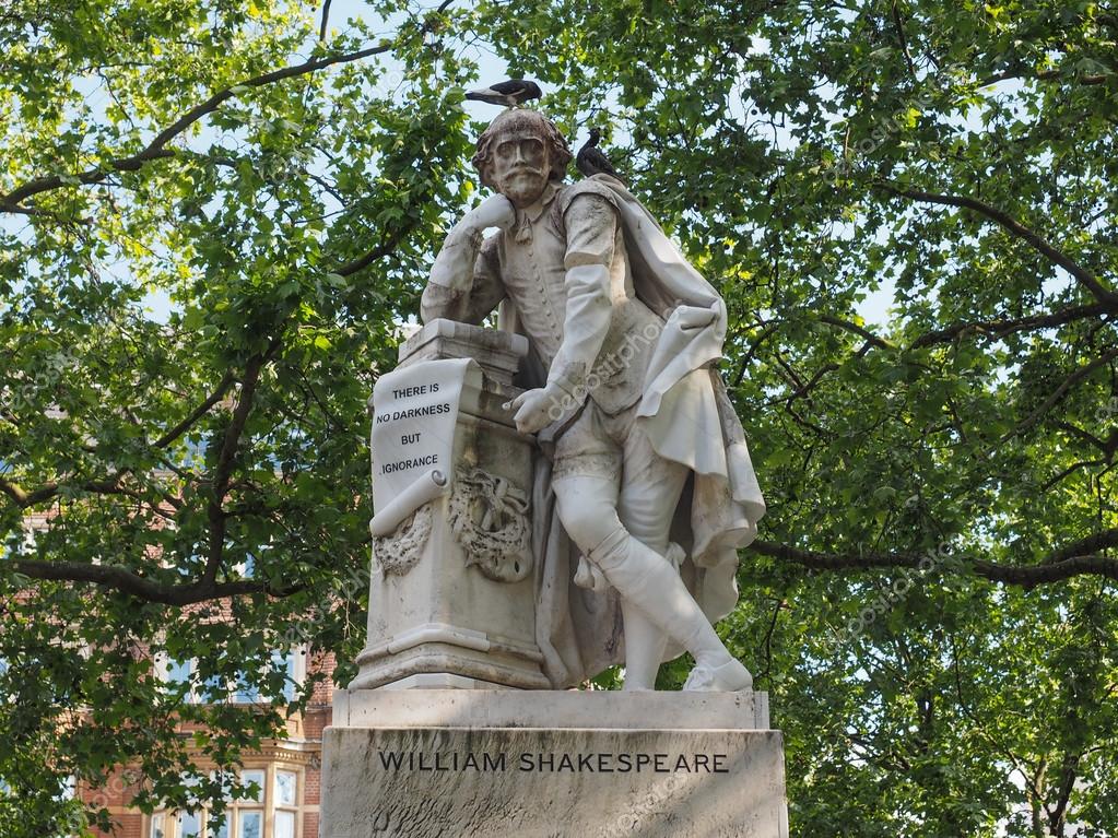 Statua Shakespeare A Londra
