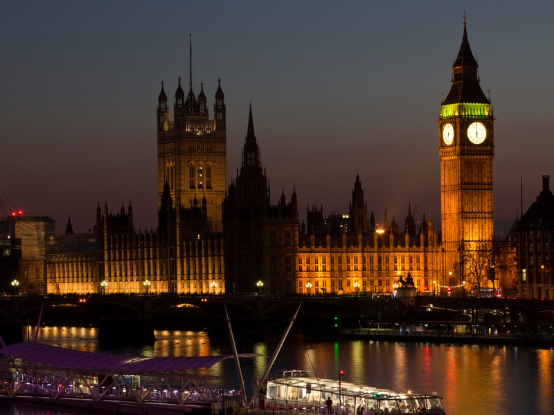 La Gran Bretagna -Il Parlamento Inglese ha sede a Londra, la capitale. Ph Pexel