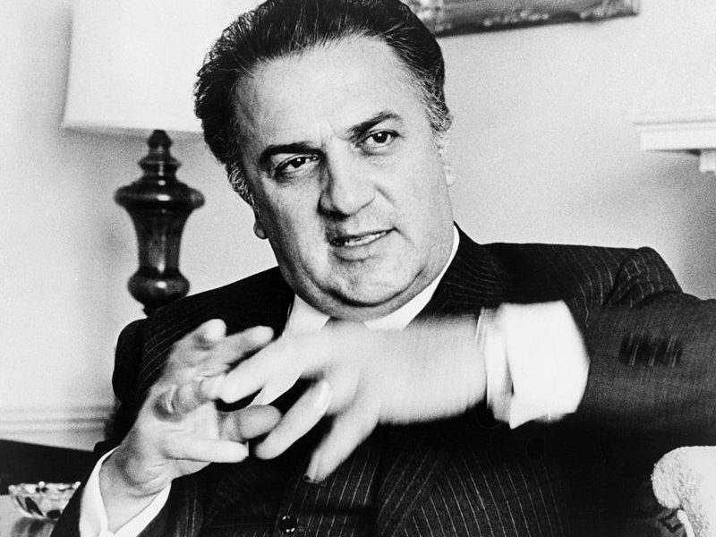 Federico Fellini, foto del regista
