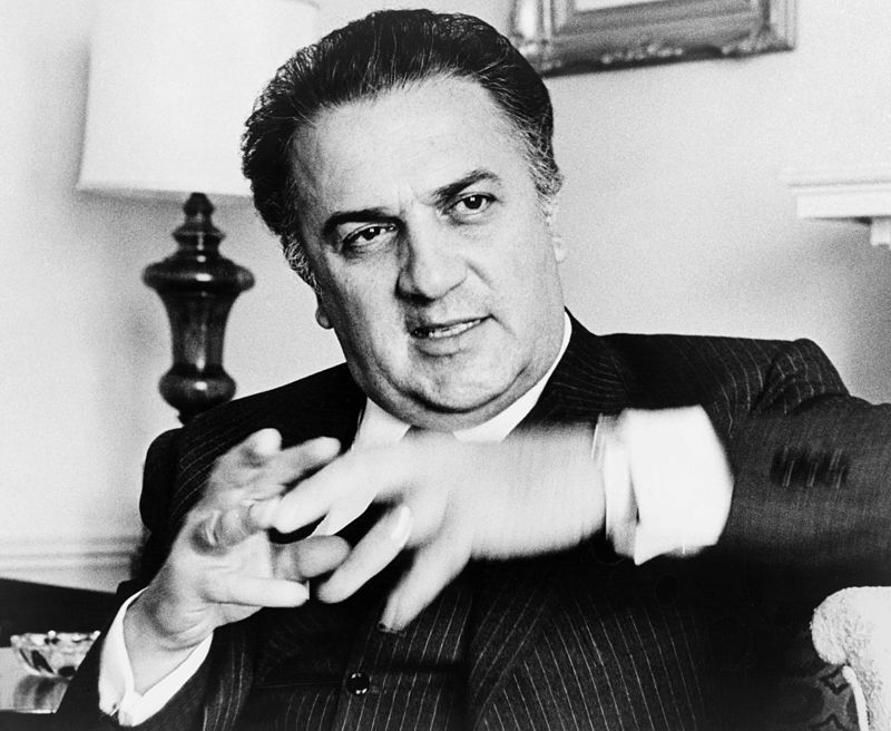 Federico Fellini, foto del regista