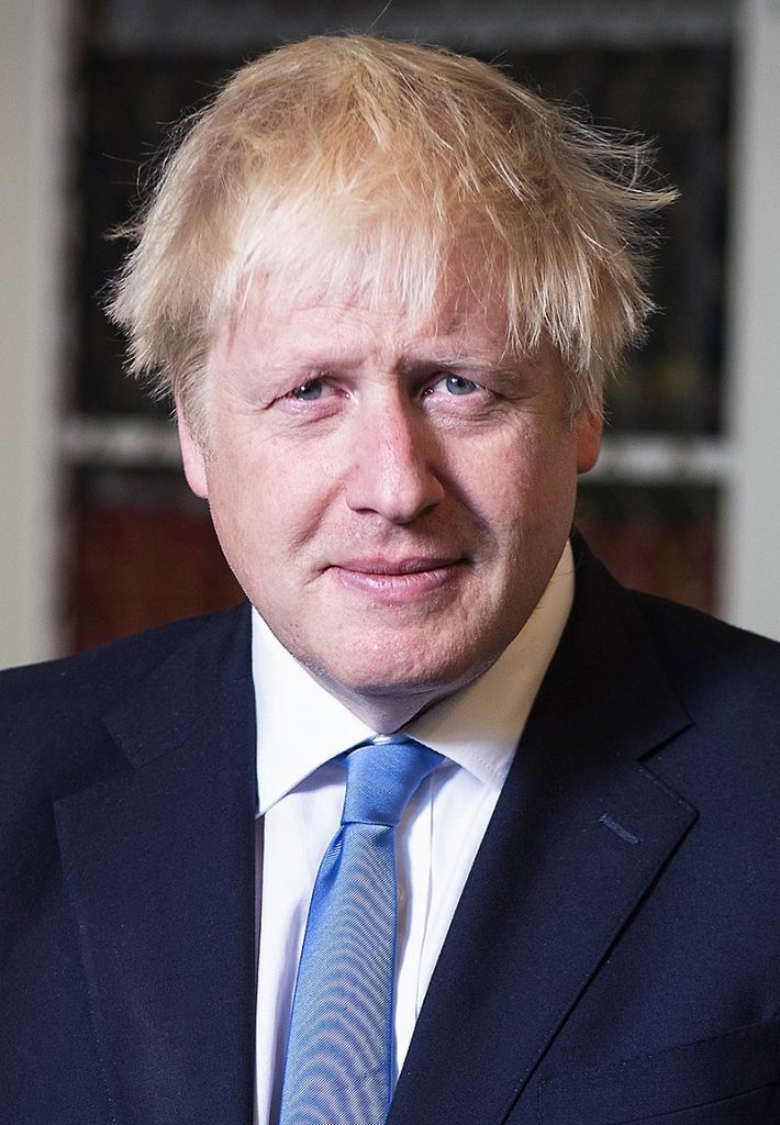 seconda fase-The Prime Minister Boris Johnson Portrait