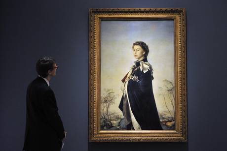 La Regina alla -Queen Art And Image Exhibit At The National Portrait Gallery
