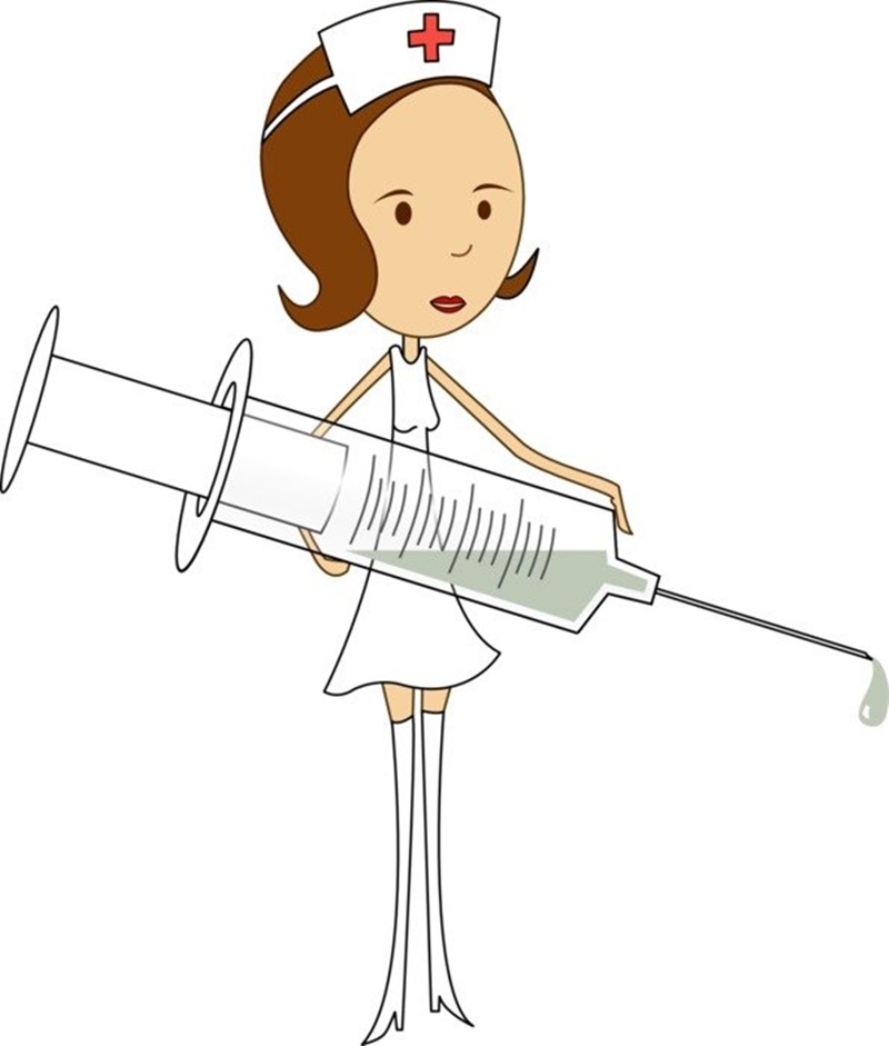 Il vaccino AstraZeneca - Vaccino e infermiera
