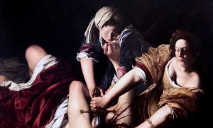 Artemisia Gentileschi - autoritratto in Giuditta