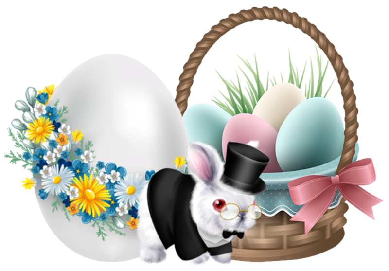 La Pasqua in Inghilterra - Coniglietto Di Pasqua con le uova