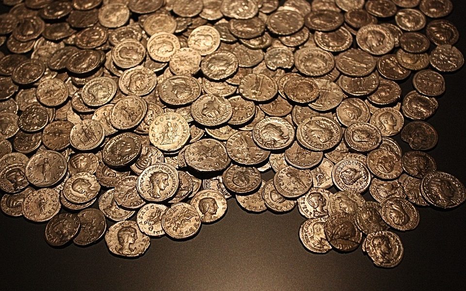 Le monete romane di Norfolk - Conio In Oro romano