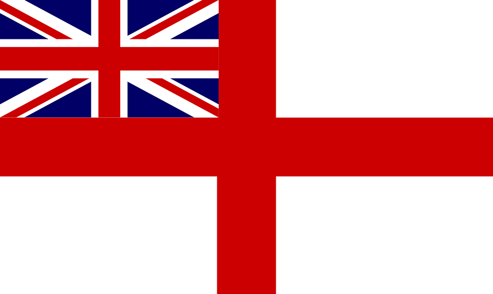 La bandiera inglese è genovese - la bandiera della Marina Militare Inglese