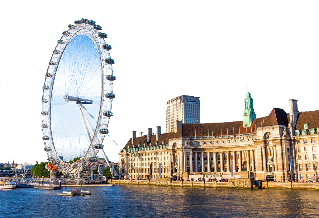 Freedom Day - Veduta Di Londra con ruota panoramica