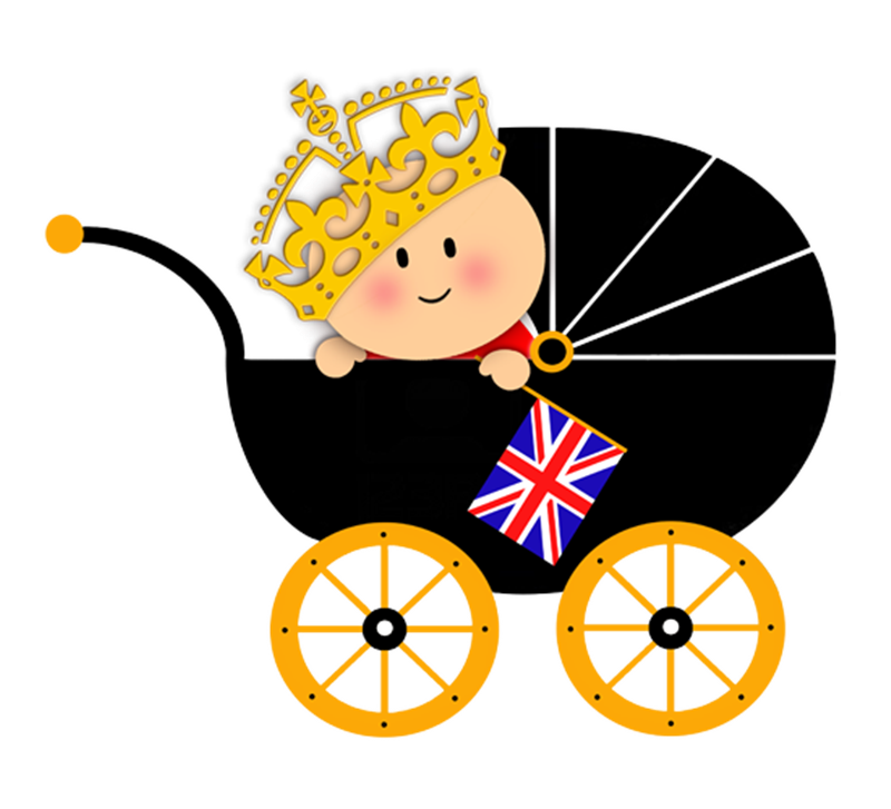 Royal baby in arrivo - Baby nella carrozzina