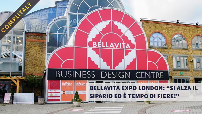 Bellavita Expo Londra - la facciata dell'evento