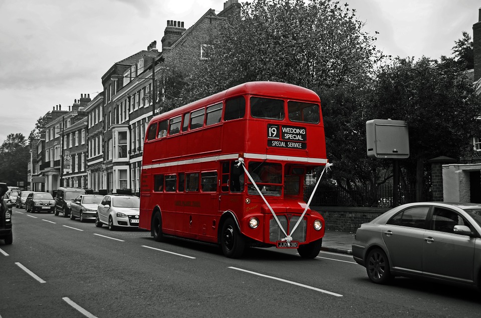 Muoversi a Londra - Bus tipico a due piani