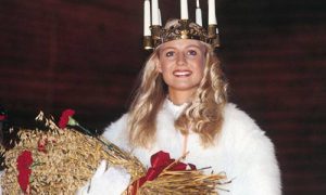 Santa Lucia - la ragazza eletta con la corona