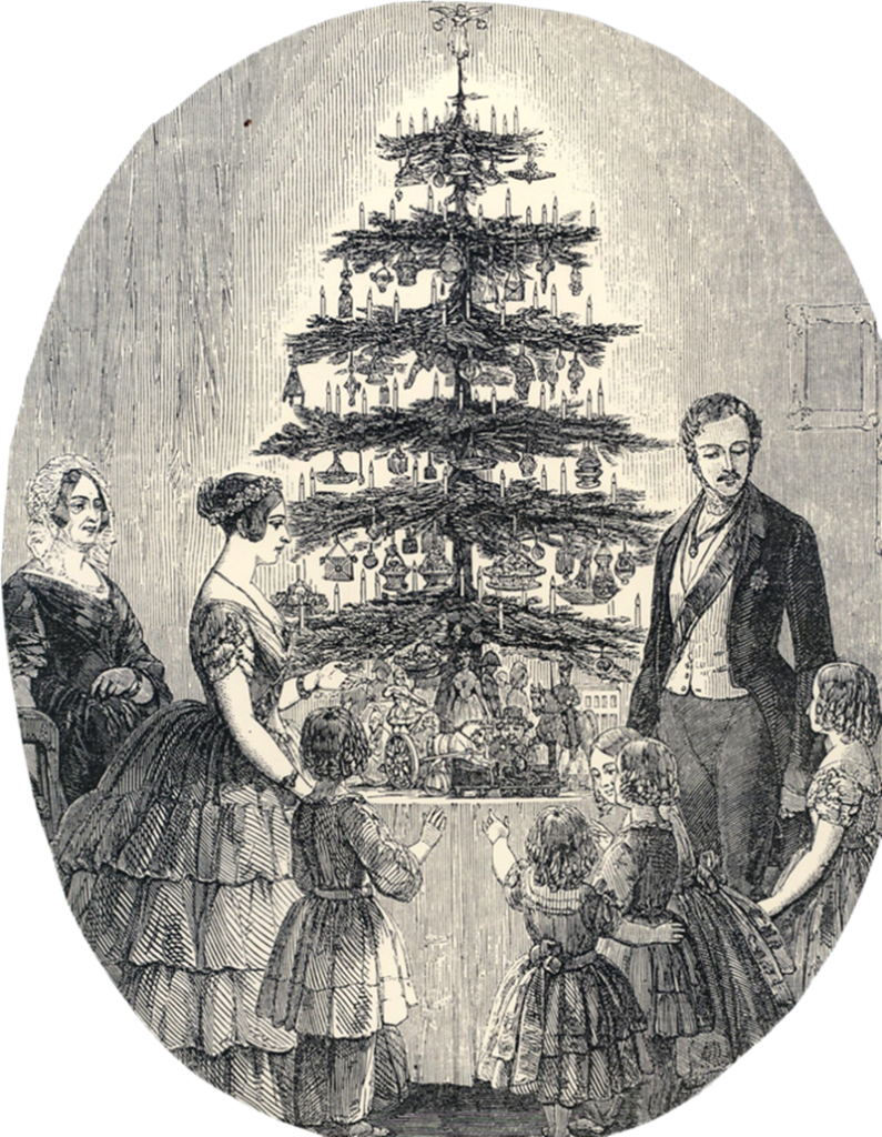 L’albero di Natale del principe - Stampa dell'albero reale